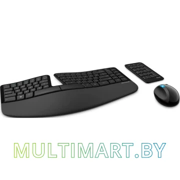 Комплект клавиатура + мышь Microsoft Sculpt Ergonomic Desktop (L5V-00017) картинка 2